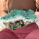 Large Malachite Crystal Specimen from the Congo