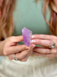 Gemmy Pink Kunzite Crystal, Large Raw Natural Specimen